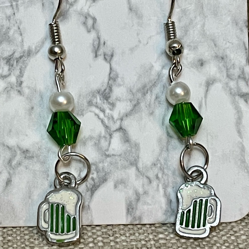 St. Patrick’s Dangle Earrings